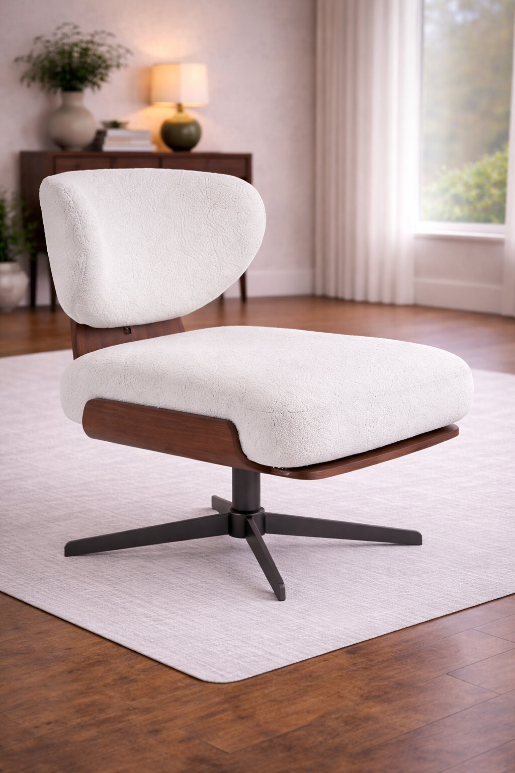 Fabric Leisure Single Sofa Chair