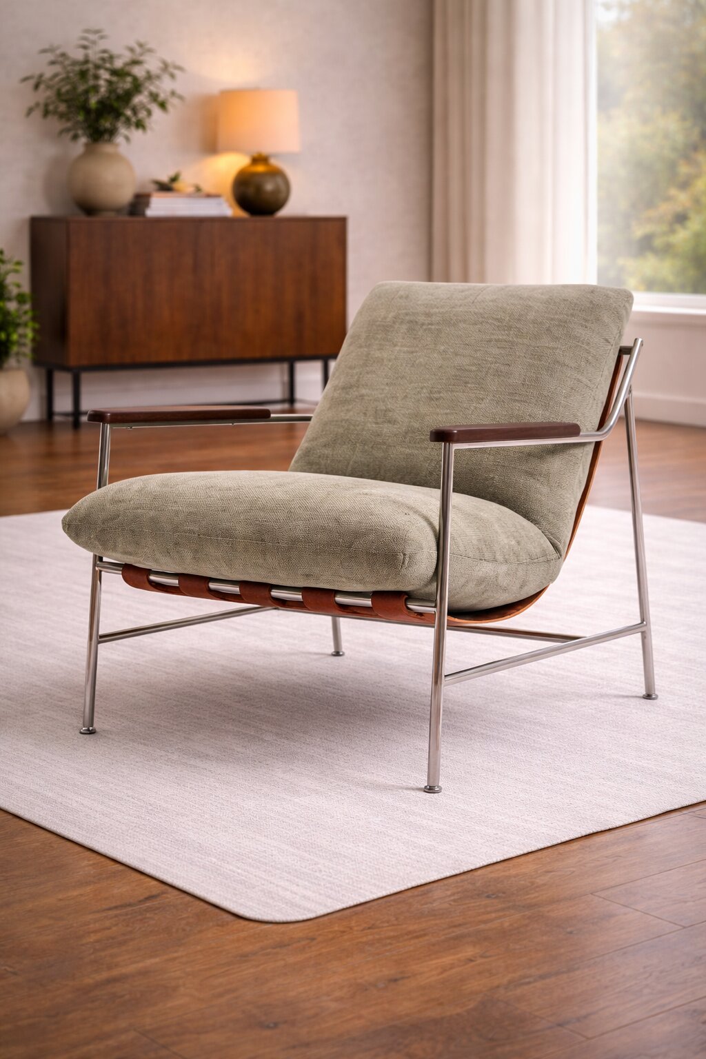 Immersive Comfort Lounge Chair