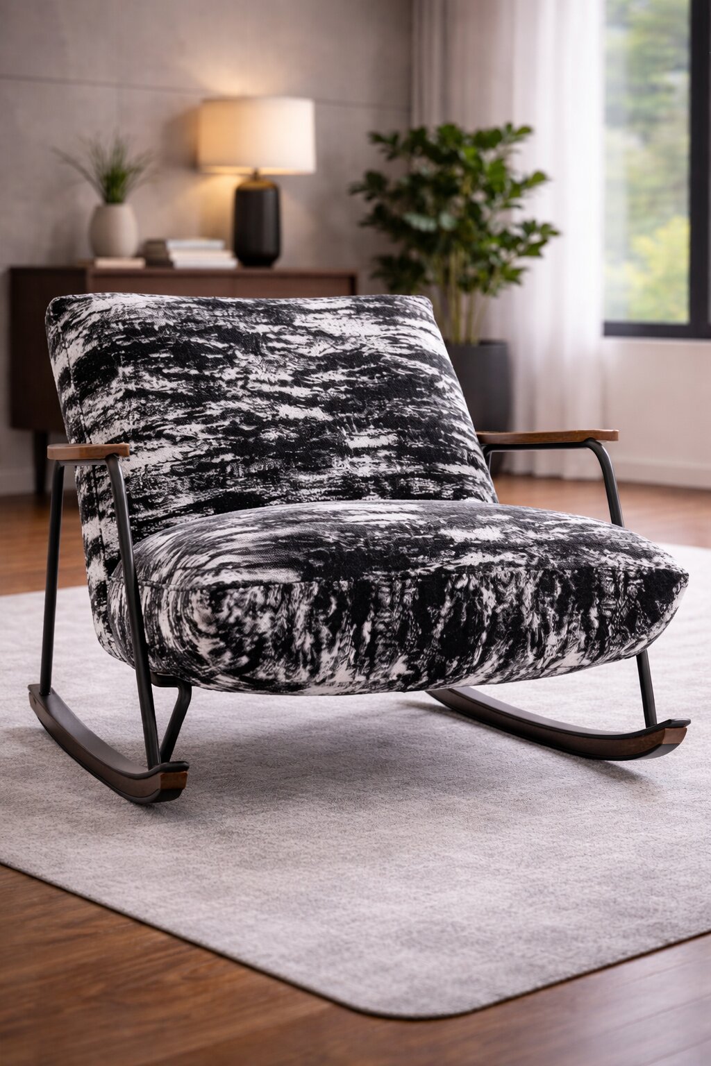 Inkstone Modern Rocking Chair