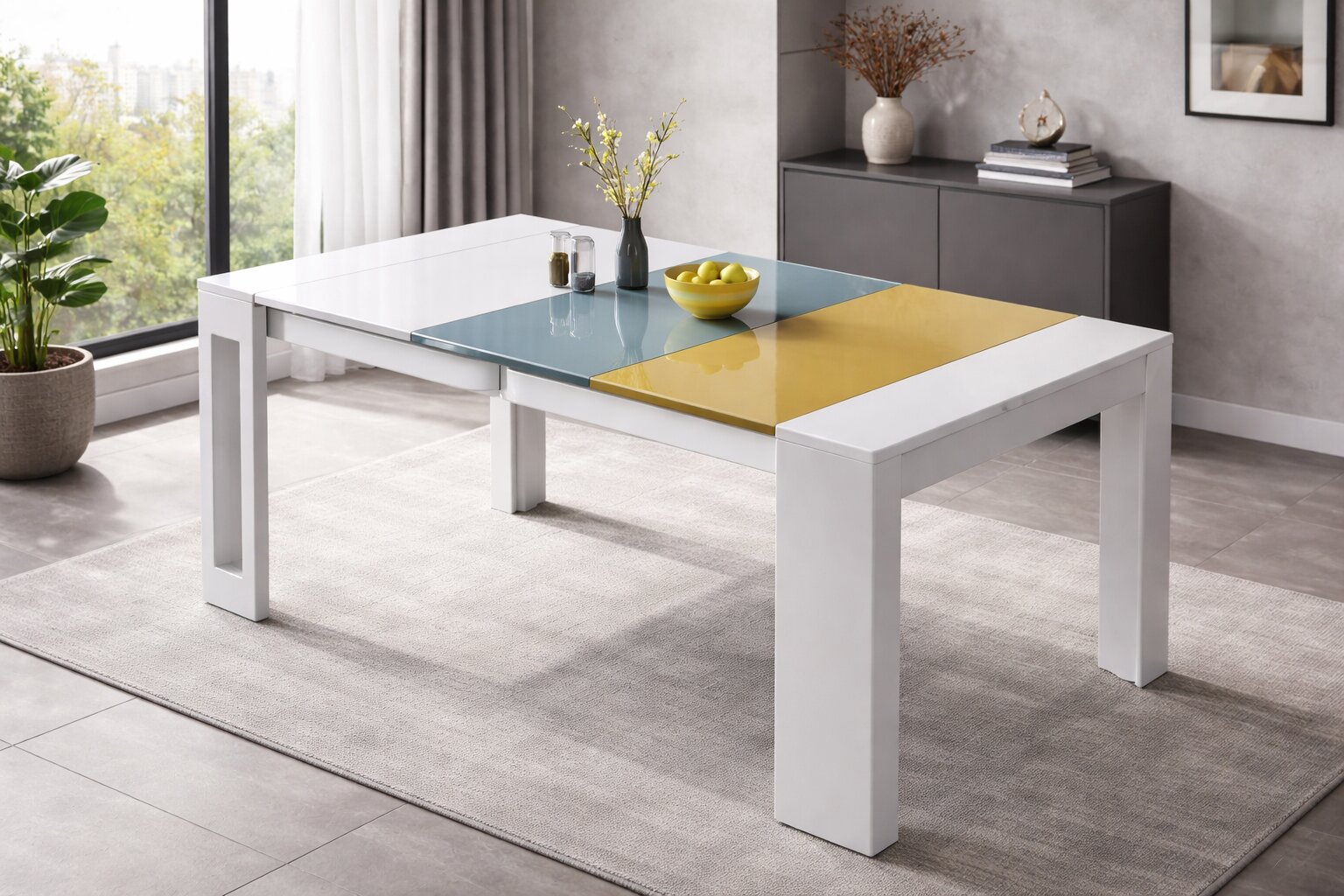 Modern Glass Dining Table